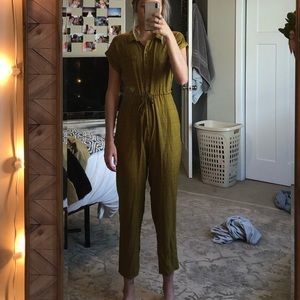 Urban Outfitters Tilda Plaid Jumpsuit